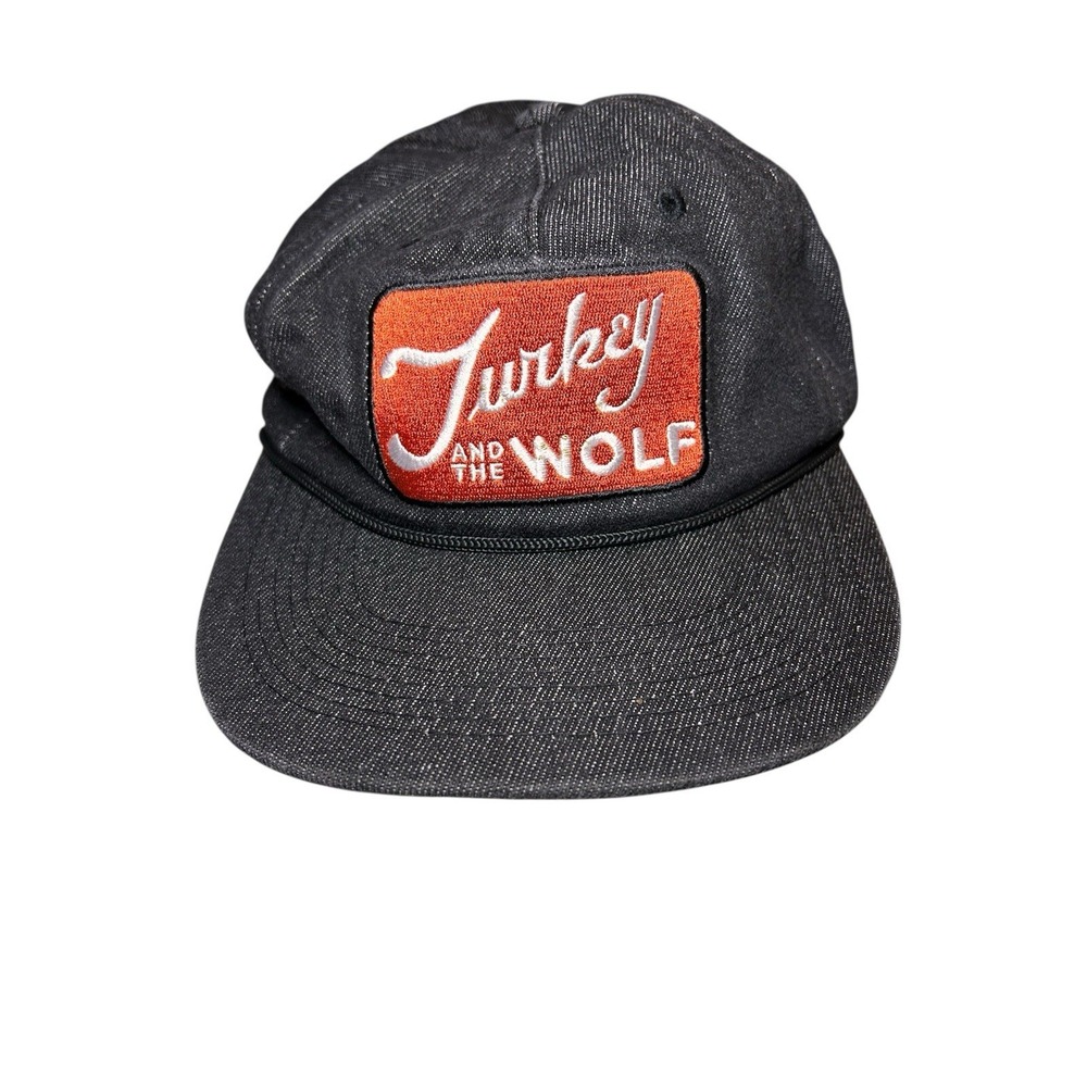 Turkey and the Wolf Hat Denim Rope 5 Panel Camper New Orleans Restaurant